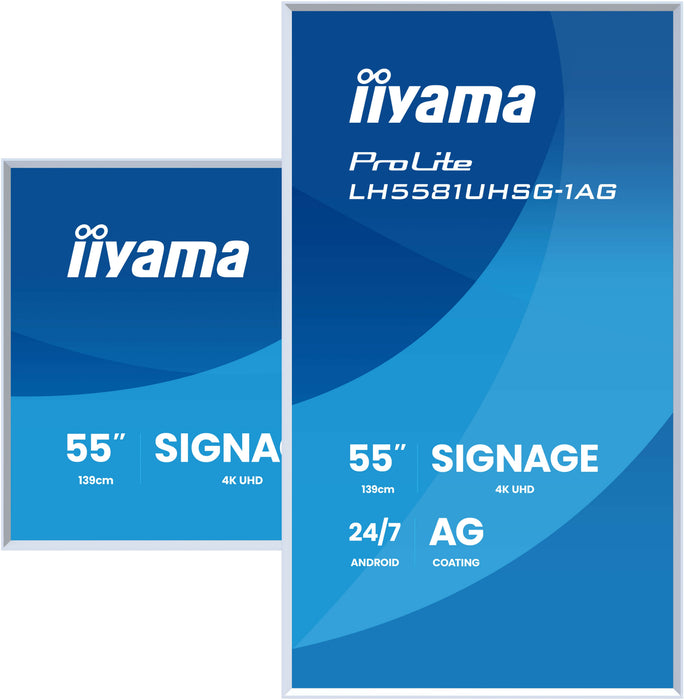 EAN 4948570125616 - iiyama LH5581UHSG-1AG pantalla de señalización Pantalla plana para señalización digital 138,7 cm (54.6")  imagen 5