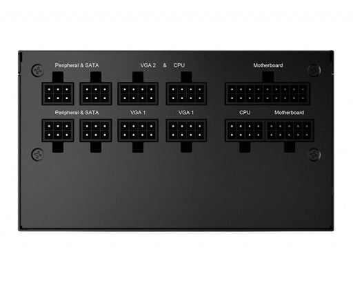 EAN 4719072754266 - MSI MPG-A750GF unidad de fuente de alimentación 750 W 24-pin ATX ATX Negro imagen 2