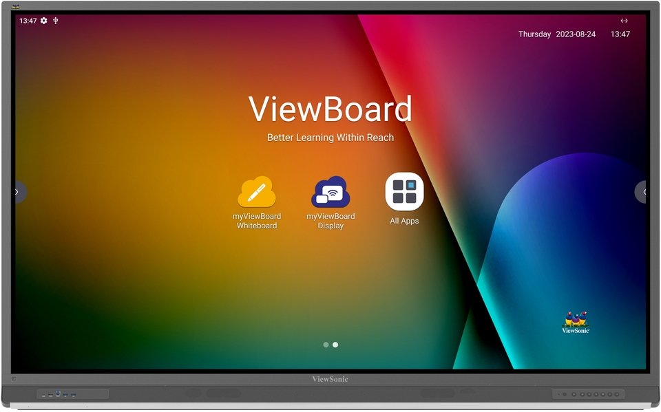 EAN 766907023190 - Viewsonic IFP7552-2F pizarra blanca interactiva 190,5 cm (75") 3840 x 2160 Pixeles Pantalla táctil Negro H imagen 4
