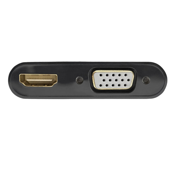 EAN 8052101430769 - Ewent EC1457 adaptador de cable de vídeo DisplayPort HDMI + VGA (D-Sub) Negro imagen 2