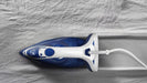 EAN 3121040074534 - Tefal EasyGliss Plus FV5735 plancha Plancha vapor-seco Suela de Durilium 2500 W Azul, Blanco imagen 5