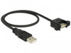 EAN 4043619854615 - DeLOCK 85461 cable USB USB 2.0 0,5 m USB A Negro imagen 2