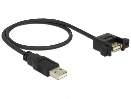 EAN 4043619854615 - DeLOCK 85461 cable USB USB 2.0 0,5 m USB A Negro imagen 2