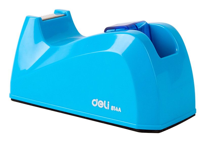 EAN 6935205395641 - Deli E814A Portarollo de cinta adhesiva Acrilonitrilo butadieno estireno (ABS) Azul imagen 1