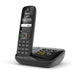 EAN 4250366854571 - Gigaset AS690A Teléfono DECT/analógico Negro imagen 3