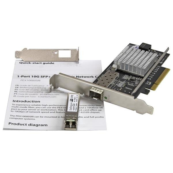 EAN 65030866170 - StarTech.com PEX10000SRI adaptador y tarjeta de red Interno 20000 Mbit/s imagen 11