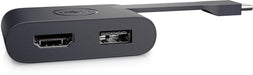 EAN 5715063226889 - DELL DA20 adaptador de cable de vídeo USB Tipo C HDMI + USB Negro imagen 2