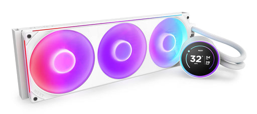EAN 5056547204215 - NZXT Kraken Elite 420 RGB Procesador Sistema de refrigeración líquida todo en uno 14 cm Blanco 1 pieza(s) imagen 2