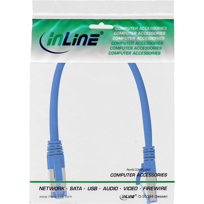 EAN 4043718294329 - InLine 76821B cable de red Azul 0,25 m Cat6a S/FTP (S-STP) imagen 4