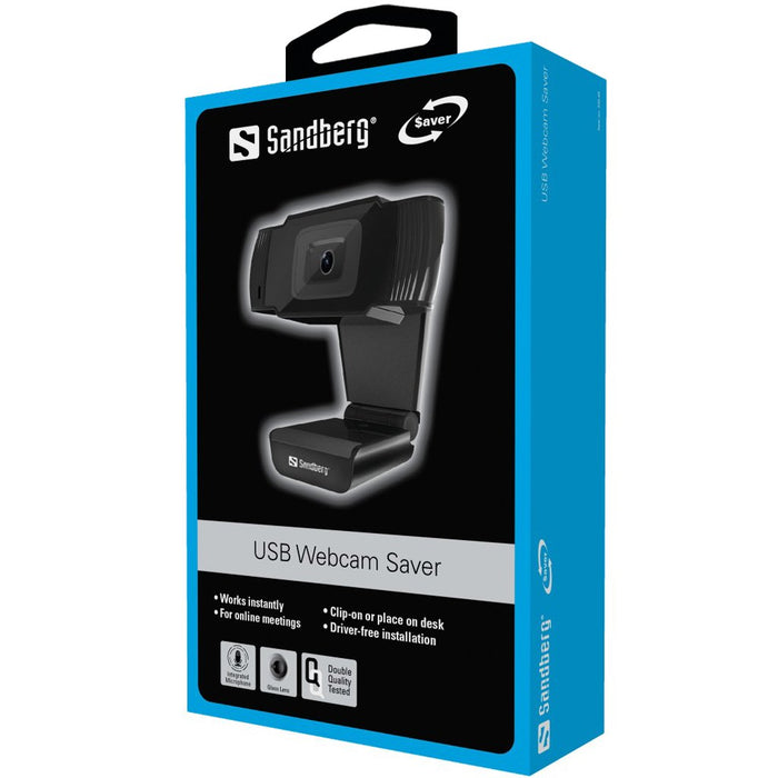 EAN 5705730333958 - Sandberg USB Webcam Saver cámara web 0,3 MP 640 x 480 Pixeles USB 2.0 Negro imagen 3
