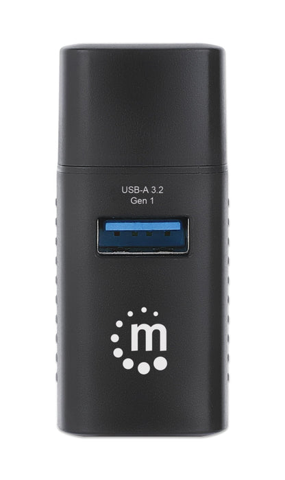 EAN 0766623180993 - Manhattan 180993 hub de interfaz USB 3.2 Gen 1 (3.1 Gen 1) Type-C 5000 Mbit/s Negro imagen 8