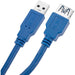 EAN 8057685304918 - Techly 1.0m USB 3.0 A M/F cable USB USB 3.2 Gen 1 (3.1 Gen 1) 1 m USB A Azul imagen 10