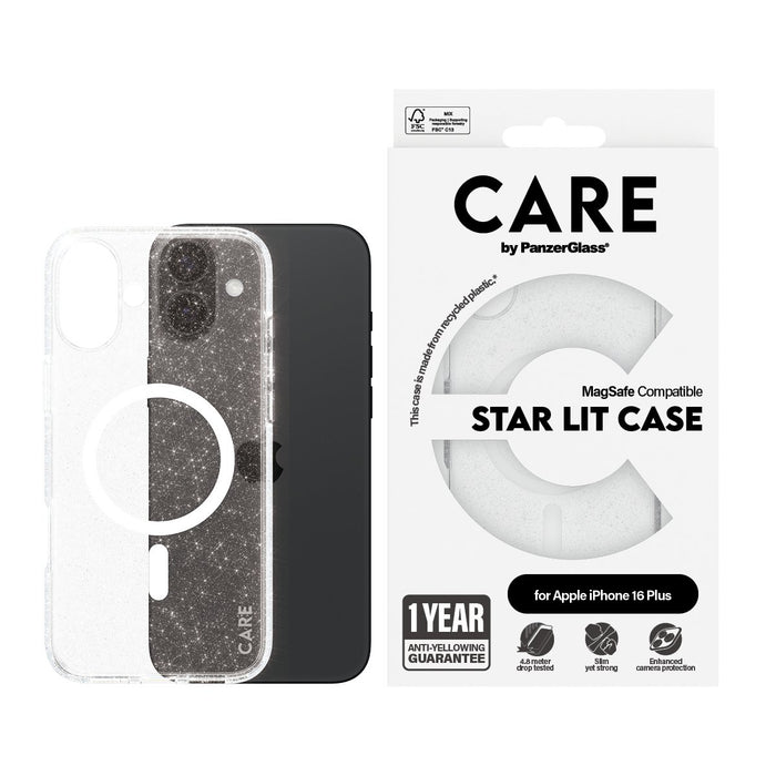 EAN 5715685004094 - PanzerGlass CARE™ by ® Urban Combat Case Star Lit w. White MagSafe iPhone 16 Plus funda para teléfono móv imagen 2