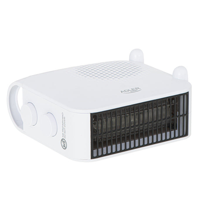 EAN 5903887801300 - Adler AD 7725W calefactor eléctrico Interior Blanco 2000 W Ventilador eléctrico imagen 2