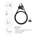 EAN 4052792049060 - LogiLink SC0220 candado para bicicleta Negro 2000 mm Cable antirrobo imagen 5