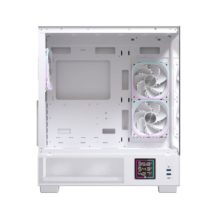 EAN 6977277360028 - Einarex EXCS-PR-51DR-W carcasa de ordenador Midi Tower Blanco imagen 3