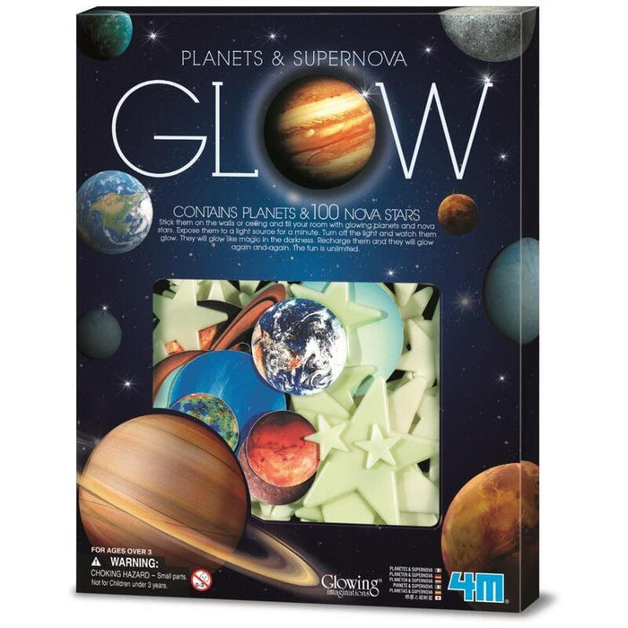 4m Glow Planets & Super  Nova 100pcs
