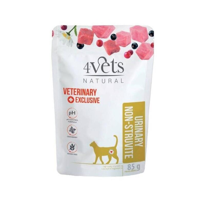 4vets Natural -  Urinary No Struvit Cat 85g