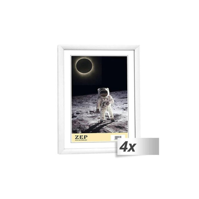 4x1 Zep New Easy White 13x18 Plástico Marco Kw2