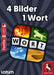 EAN 4250231717857 - Pegasus Spiele 4 Bilder 1 Wort - Das Kartenspiel 4 Pics 1 Word 20 min Juego De Cartas Familia imagen 3