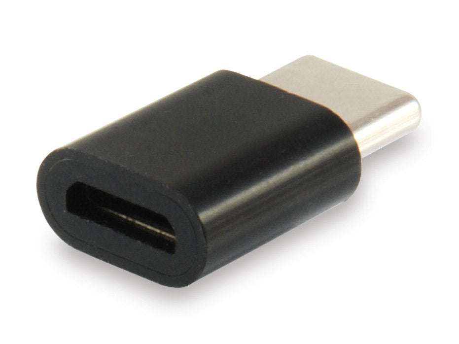 EAN 4015867203941 - Equip 133472 cambiador de género para cable USB C Micro USB B Negro imagen 2