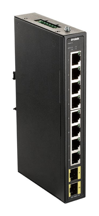 EAN 0790069455612 - D-Link DIS-100G-10S switch No administrado Gigabit Ethernet (10/100/1000) DIN rail Negro imagen 1