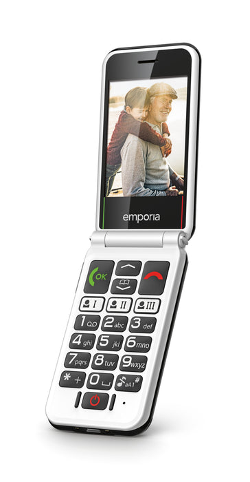 EAN 9005613168940 - Emporia SIMPLICITYglam.4G 7,11 cm (2.8") 106 g Negro Teléfono para personas mayores imagen 9