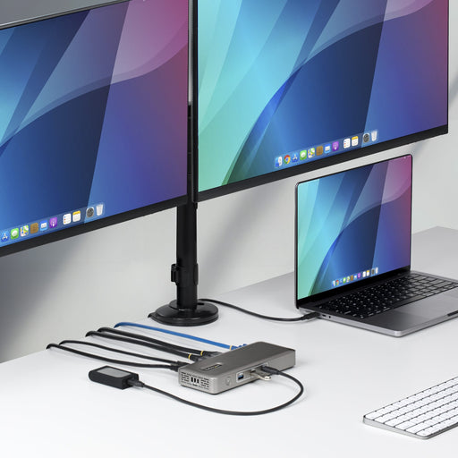 EAN 65030921930 - StarTech.com 208UE-USB4-DOCK base para portátil y replicador de puertos Alámbrico Gris imagen 2