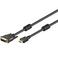 EAN 4040849515828 - Goobay MMK 630-500 G 5.0m (HDMI-DVI) 5 m DVI-D imagen 1