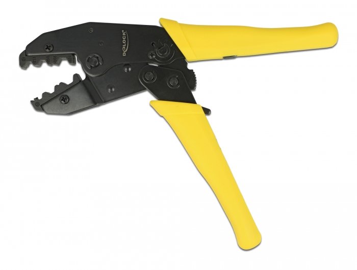EAN 4043619905270 - DeLOCK 90527 crimpadora Herramienta para prensar Amarillo imagen 3