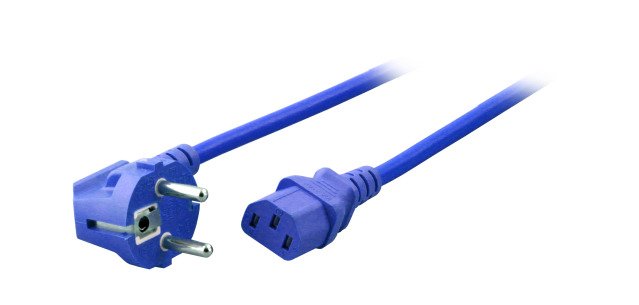 EAN 4049759269630 - EFB Elektronik EK588BL.3V2 cable de transmisión Azul 3 m Enchufe tipo F C13 acoplador imagen 1
