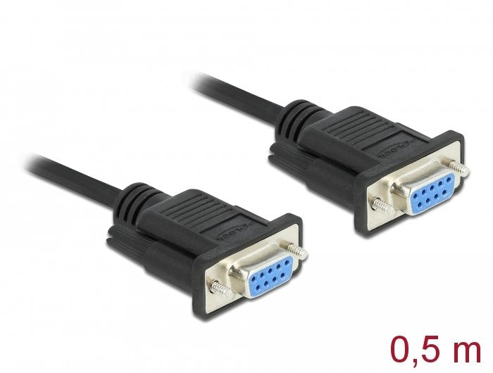 EAN 4043619866144 - DeLOCK 86614 cable de serie Negro imagen 3