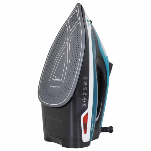 EAN 8421078038337 - JATA JEPL1221 plancha Plancha a vapor Suela de cerámica 2400 W Negro, Azul, Gris, Blanco imagen 2