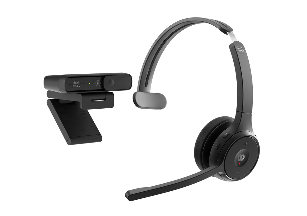 EAN 889728541299 - Cisco BUN-722+CAMD-C-WW auricular y casco Auriculares Inalámbrico Diadema Oficina/Centro de llamadas Bluet imagen 1