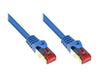 EAN 4014619494064 - Alcasa 8060-003B cable de red Azul 0,25 m Cat6 S/FTP (S-STP) imagen 1