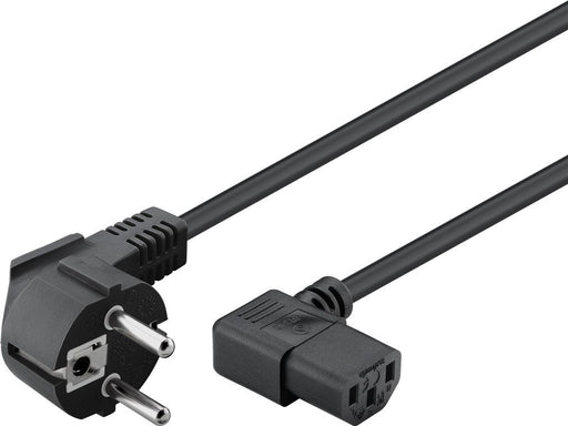 EAN 4040849931192 - Goobay 93119 cable de transmisión Negro 5 m Enchufe tipo F IEC C13 imagen 2