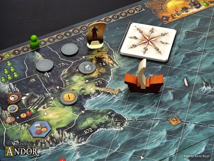 EAN 4002051692346 - Kosmos 16354758 juego de tablero Legends of Andor 60 min Expansión de juego de mesa Viaje/aventura imagen 6