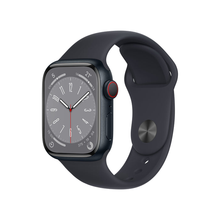 EAN 194253177418 - Apple Watch Series 8 OLED 41 mm Digital 352 x 430 Pixeles Pantalla táctil 4G Negro Wifi GPS (satélite) imagen 1