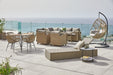 EAN 5712110030987 - Jysk Krzesło ILDERHUSE naturalny ( 2 sztuki) silla de jardín Salón Asiento duro Respaldo duro Polirratán  imagen 12