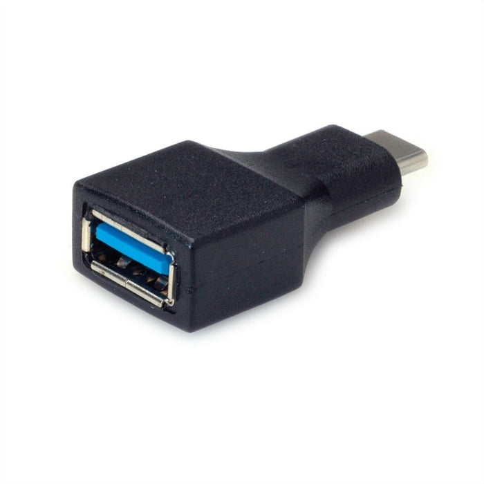 EAN 7630049611276 - VALUE 12.99.9030 cambiador de género para cable USB Type C USB Type A Negro imagen 5