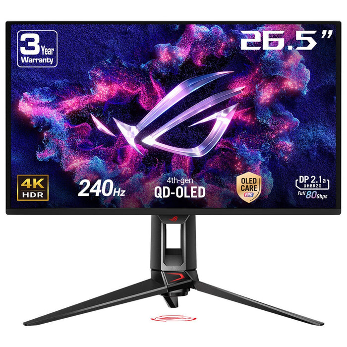 EAN 4711387815236 - ASUS ROG Swift OLED PG27UCDM pantalla para PC 67,3 cm (26.5") 3840 x 2160 Pixeles 4K Ultra HD QD-OLED Neg imagen 1