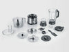 EAN 4008146038099 - Severin KM 3892 robot de cocina 1200 W 1,5 L Negro, Acero inoxidable, Transparente imagen 11
