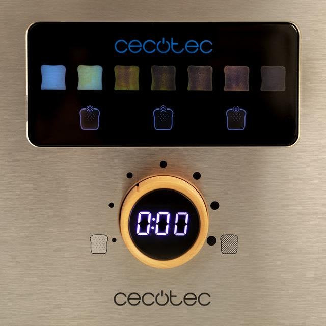 EAN 8435484048439 - Cecotec 04843 tostadora 7 2 rebanada(s) 950 W Acero inoxidable imagen 6