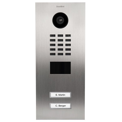 EAN 4260423870666 - DoorBird D2102V sistema de intercomunicación de video Acero inoxidable imagen 1