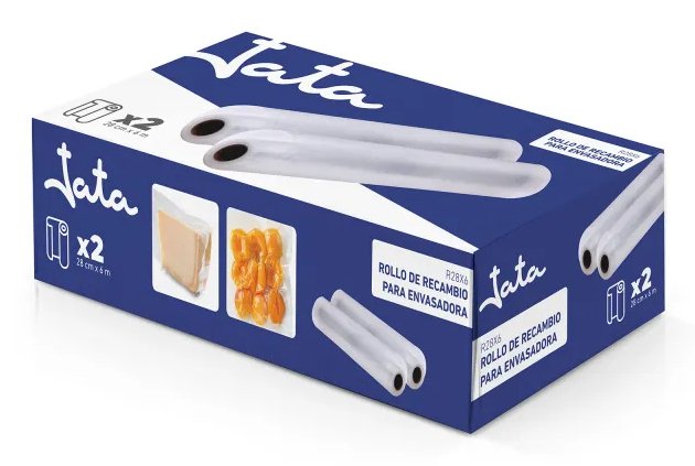 EAN 8421078029939 - JATA R28X6 accesorios y suministros de sellador al vacío Rollo para envasadora al vacío imagen 3