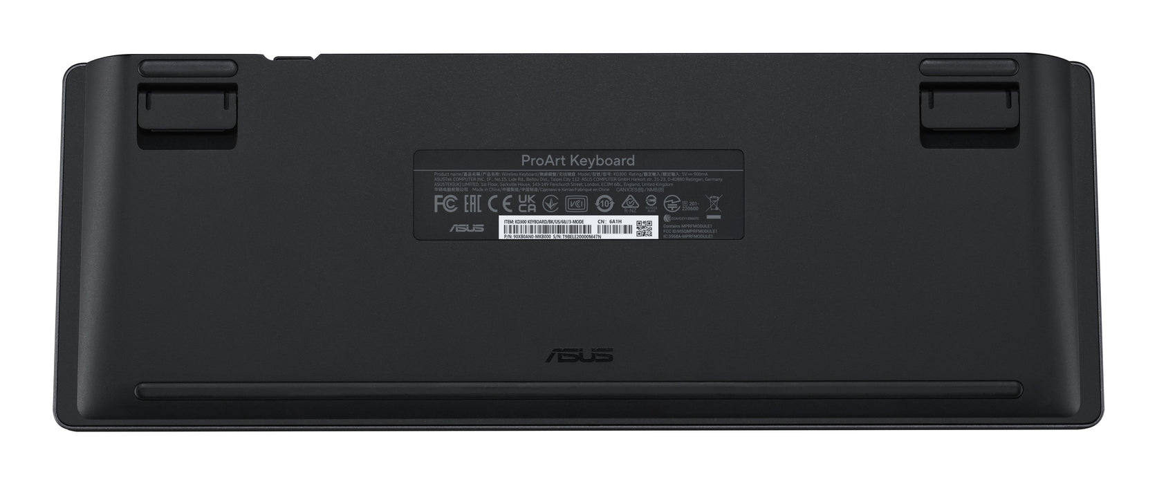 EAN 4711636304412 - ASUS ProArt Keyboard KD300 teclado Hogar / Oficina USB + RF Wireless + Bluetooth Negro imagen 5