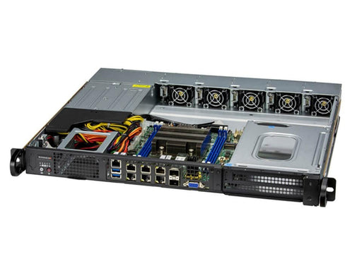 EAN 0672042500888 - Supermicro SYS-110D-4C-FRDN8TP servidor barebone Intel® SoC BGA 2579 Bastidor (1U) Plata imagen 1