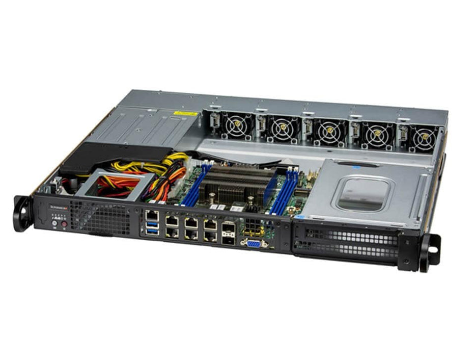 EAN 0672042500888 - Supermicro SYS-110D-4C-FRDN8TP servidor barebone Intel® SoC BGA 2579 Bastidor (1U) Plata imagen 1