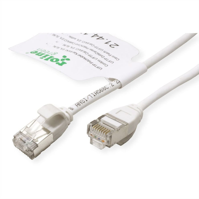 EAN 7630049619555 - ROLINE GREEN 21.44.1703 cable de red Blanco 3 m Cat6a U/FTP (STP) imagen 2