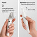 EAN 8006530193658 - Braun Gesichtsepilierer Face 810 Blanco, Plata imagen 5